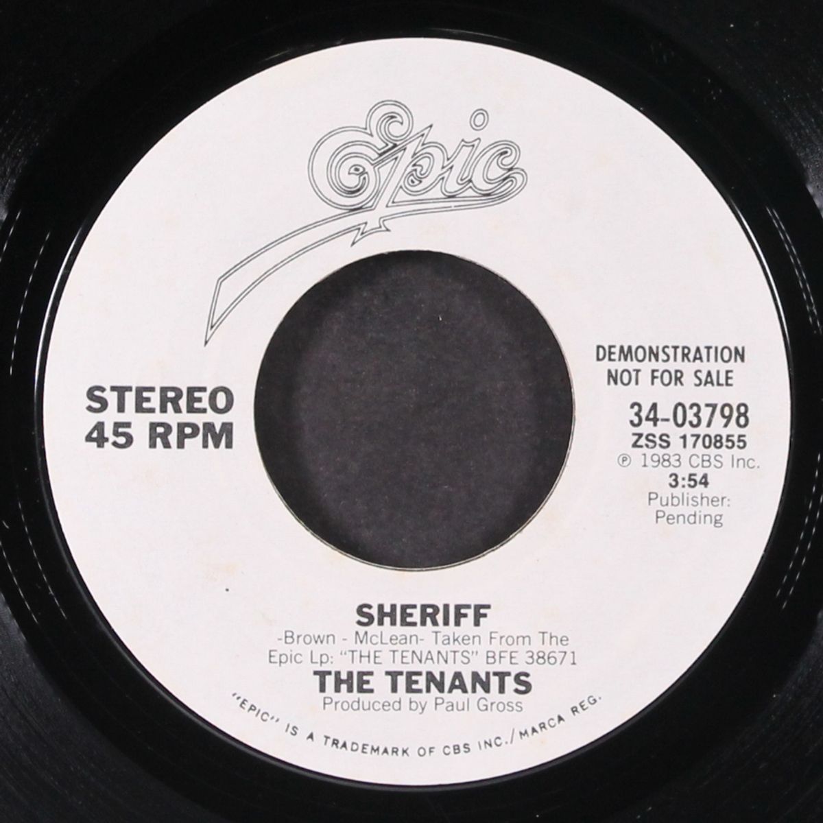 sheriff / same by TENANTS