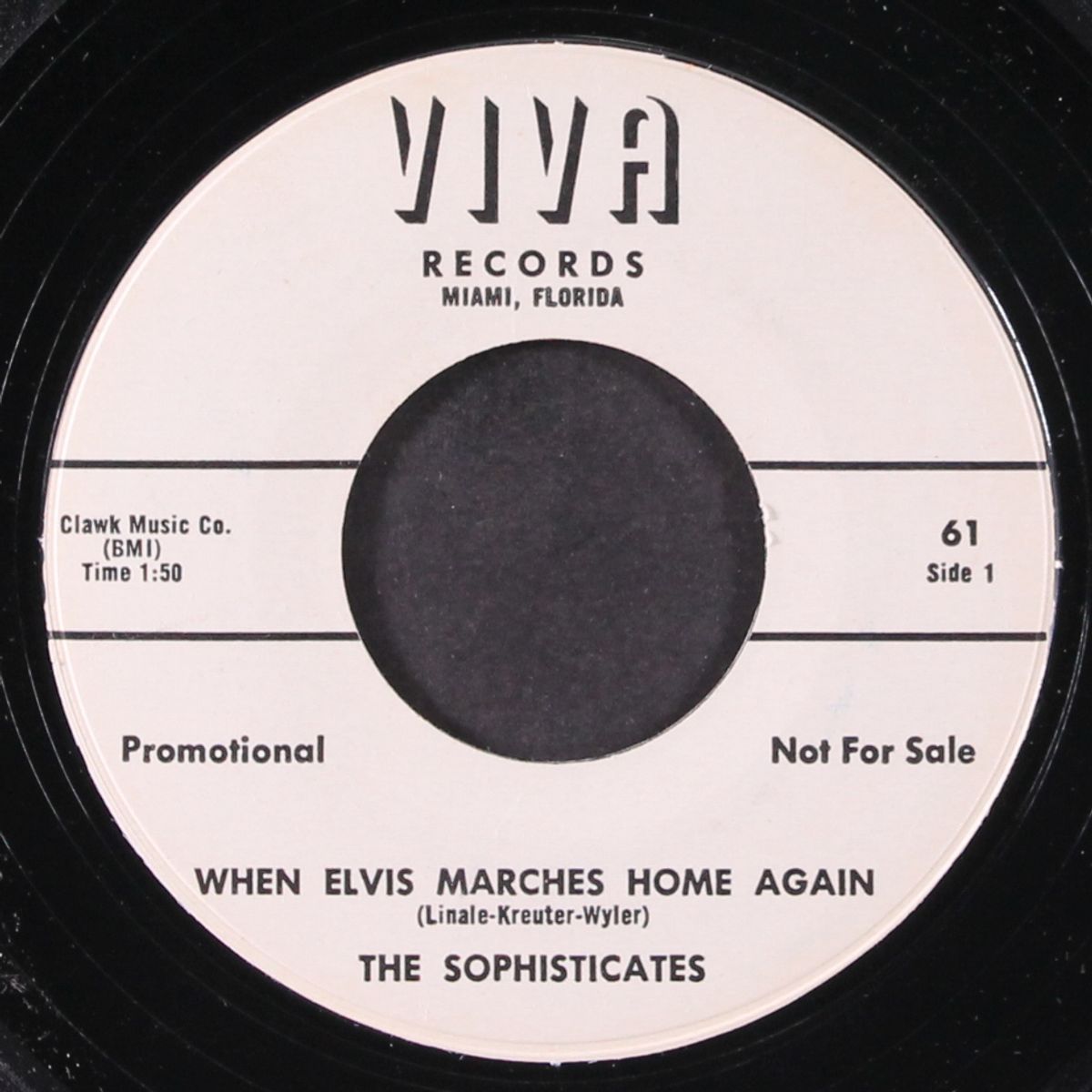 when elvis marches home again / woody's place by SOPHISTICATES