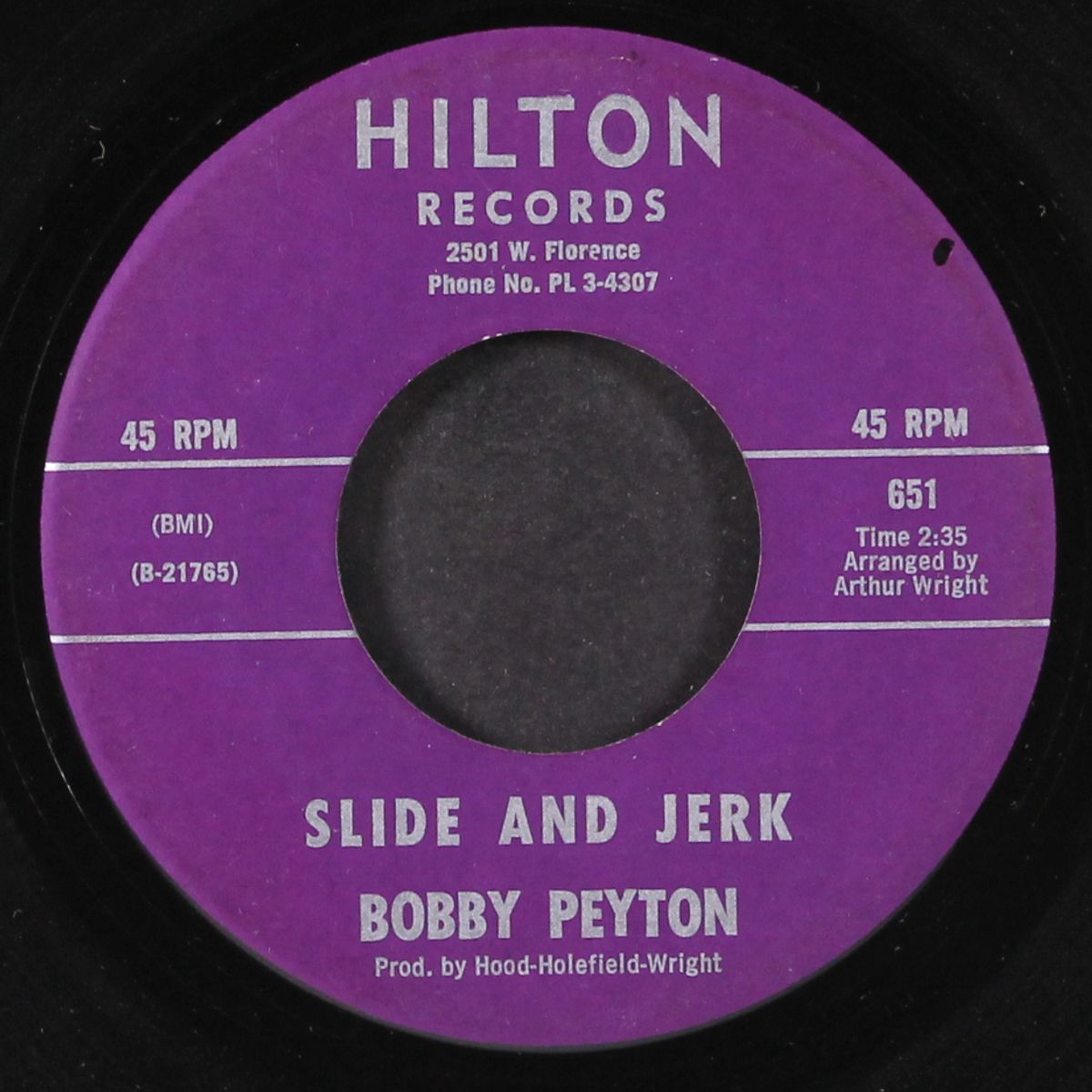 keep calling me / slide and jerk by BOBBY PEYTON