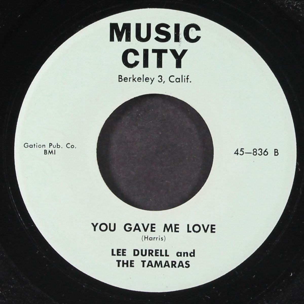 you gave me love / party time by LEE DURELL & TAMARAS