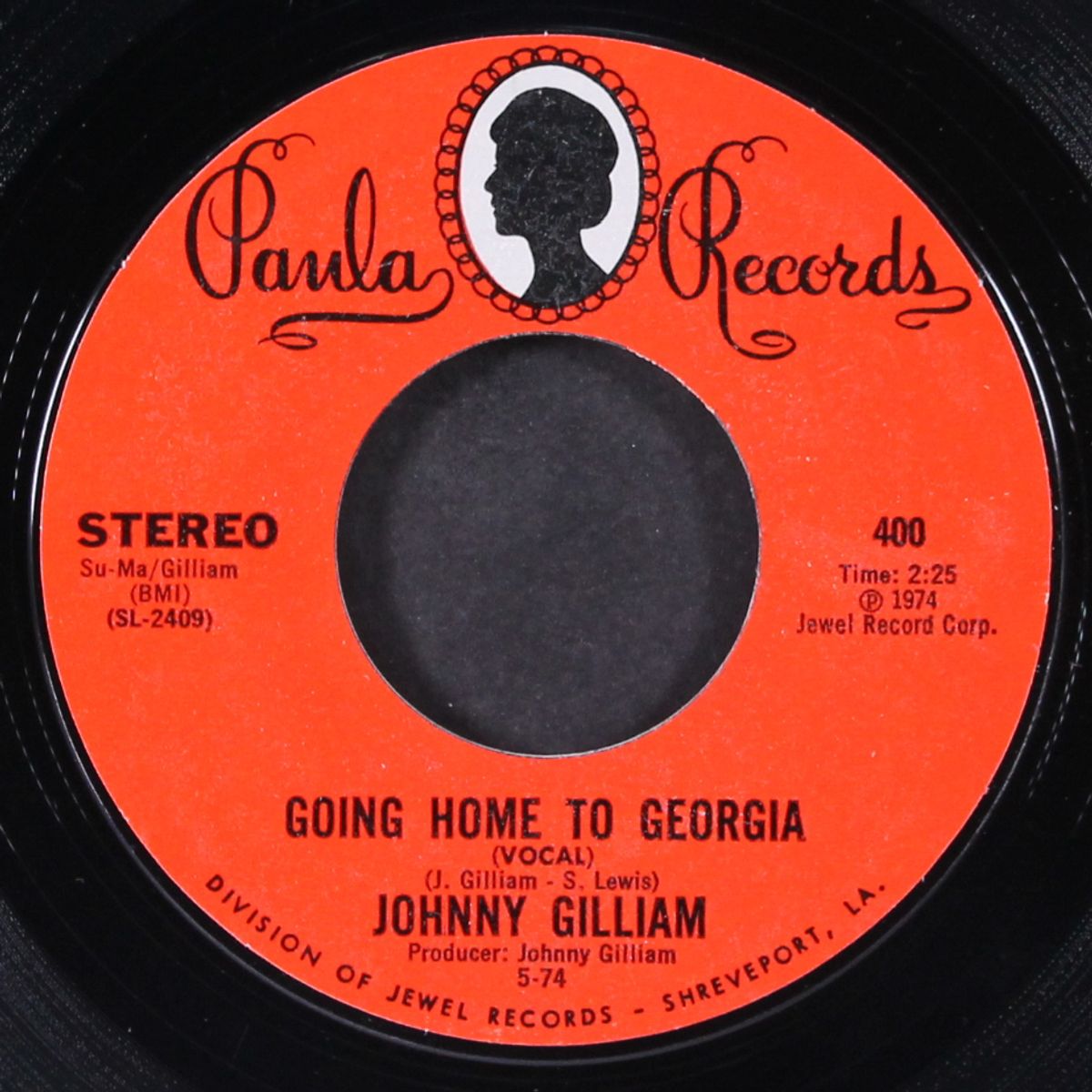 going home to georgia / instrumental by JOHNNY GILLIAM