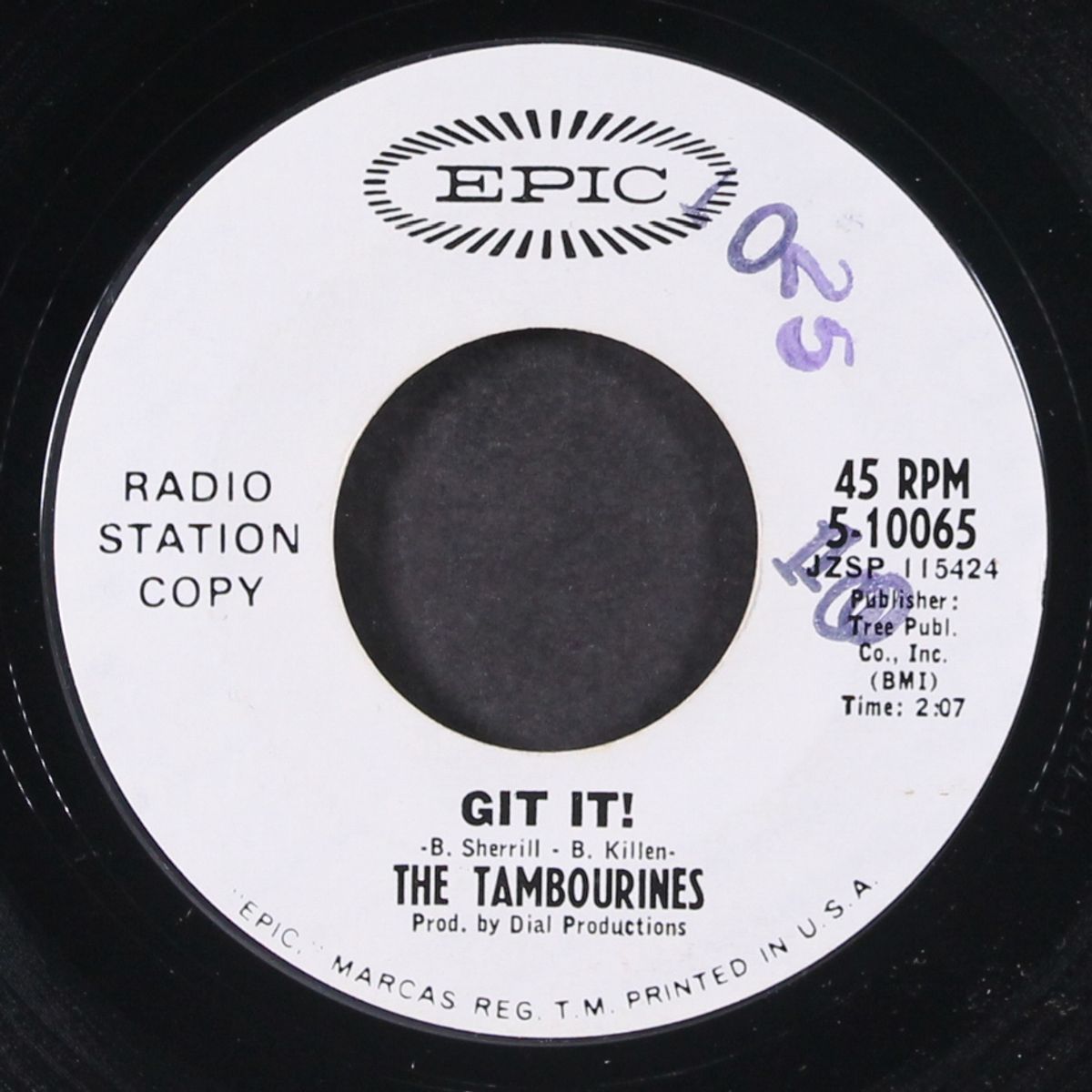 git it! / i wanna live by TAMBOURINES