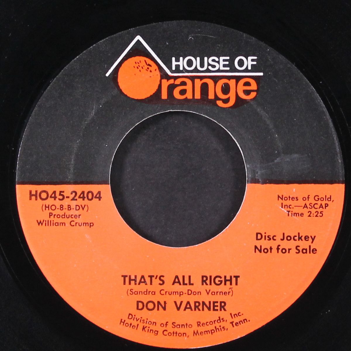 that's all right / i can if you can by DON VARNER