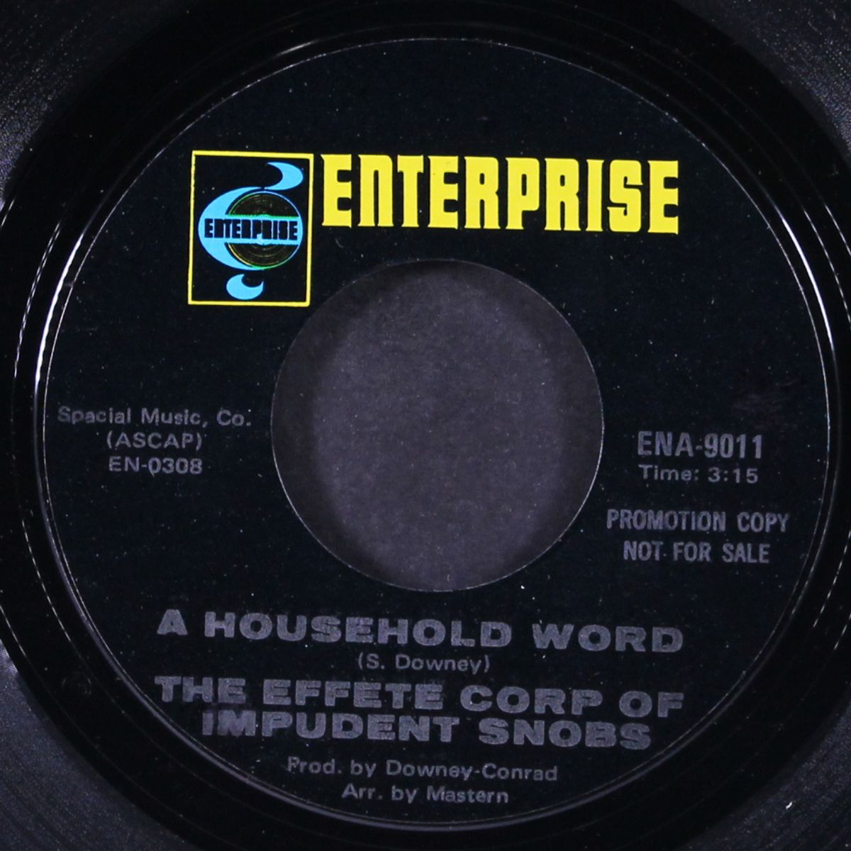 a household word / same by EFFETE CORP OF IMPUDENT SNOBS