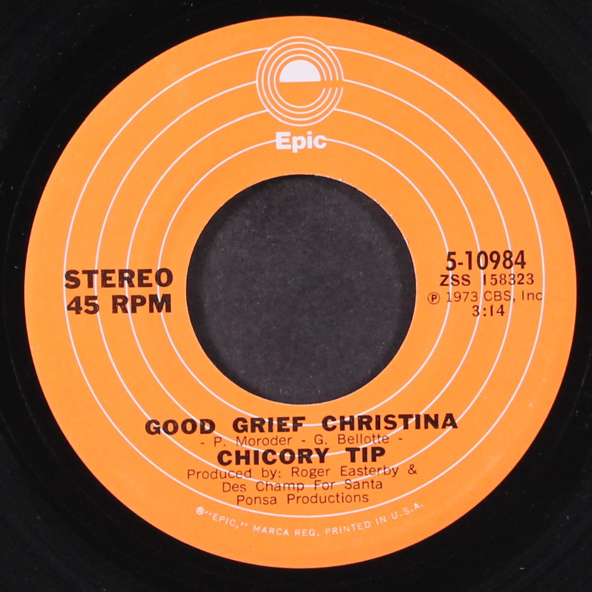 good grief christina / move on by CHICORY TIP