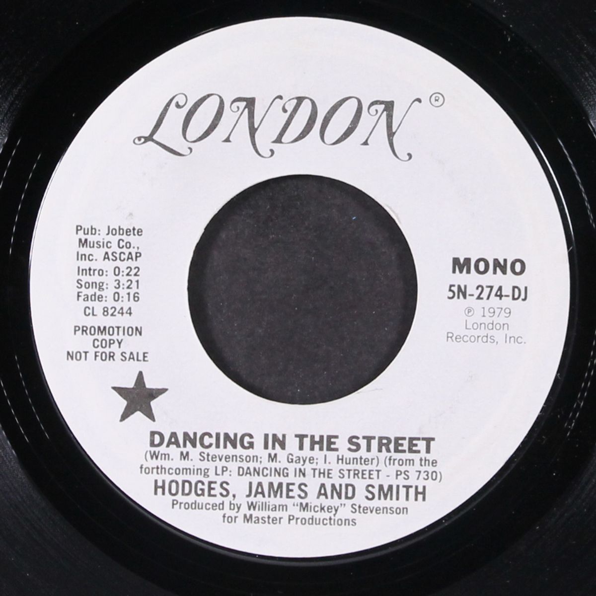dancing in the street / mono by HODGES, JAMES & SMITH