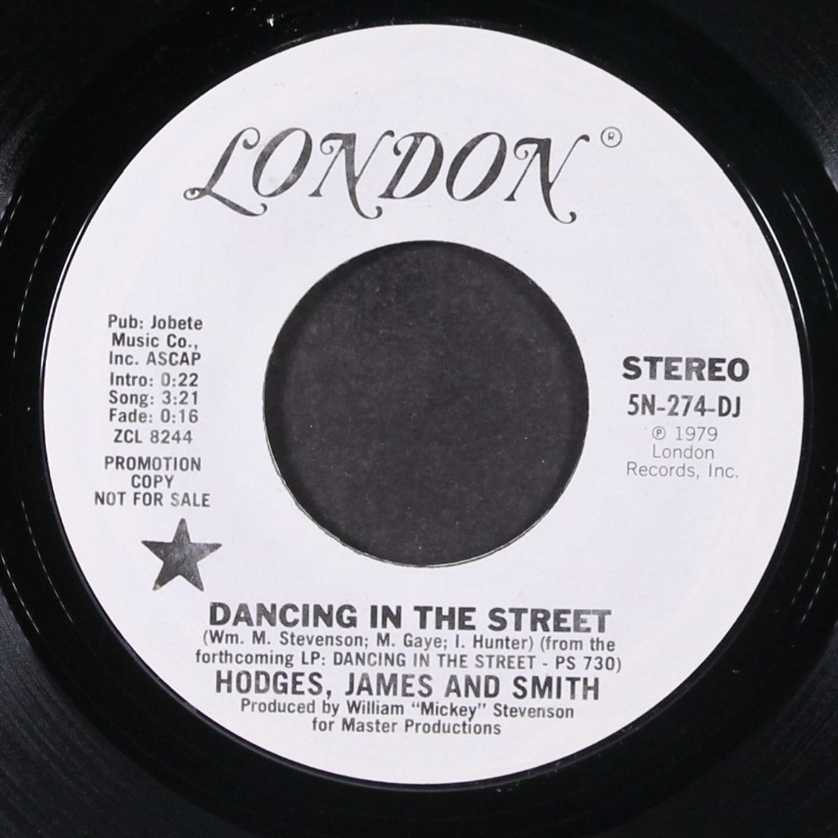 dancing in the street / mono by HODGES, JAMES & SMITH