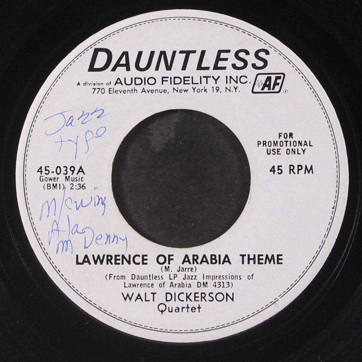 lawrence of arabia theme by WALT DICKERSON