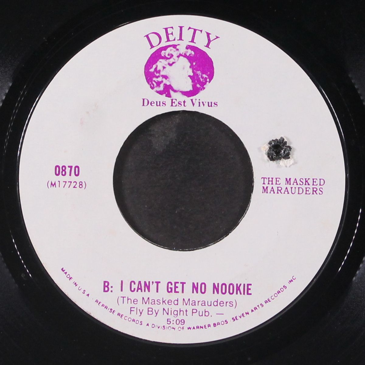 cow pie / i can't get no nookie by MASKED MARAUDERS