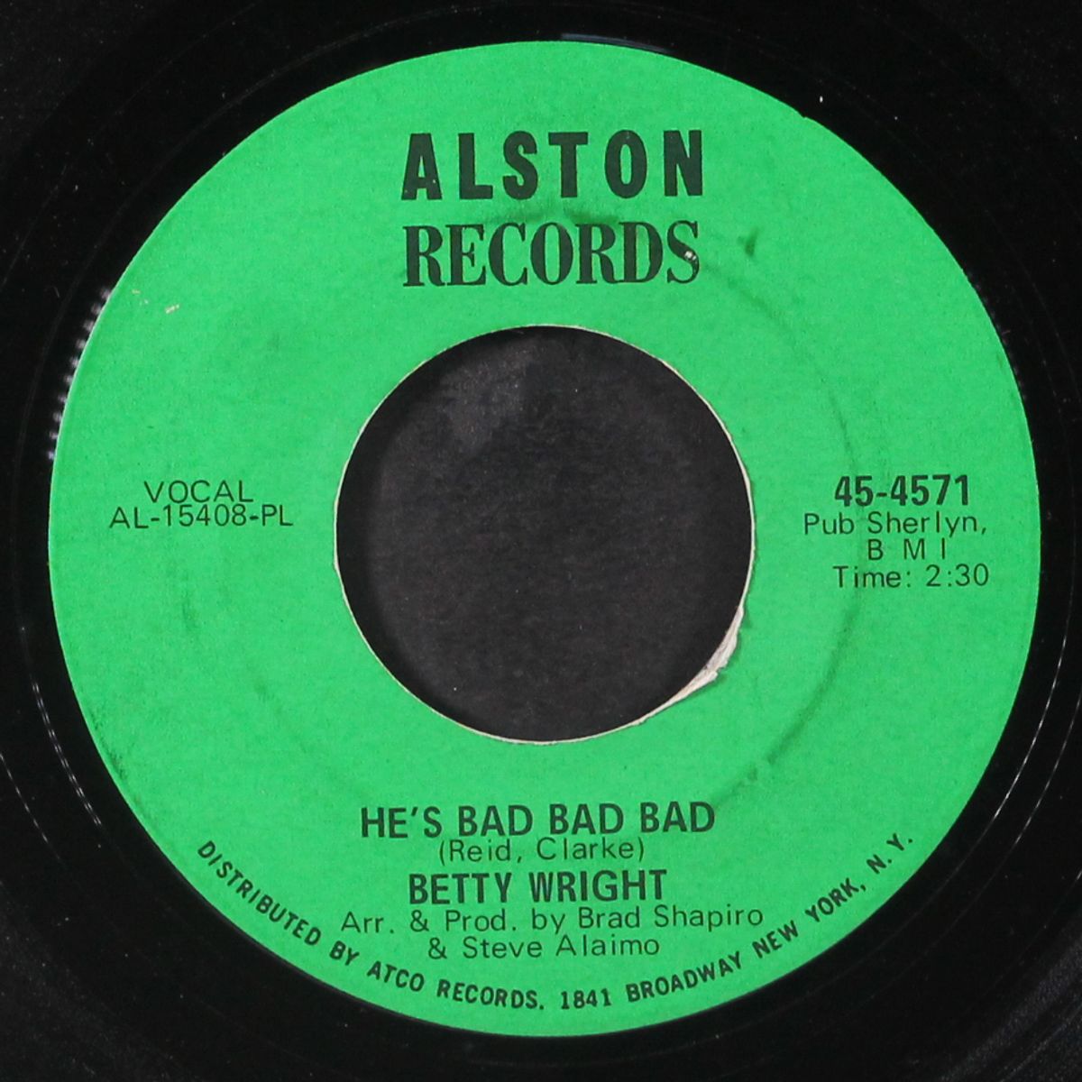 he's bad bad bad by BETTY WRIGHT