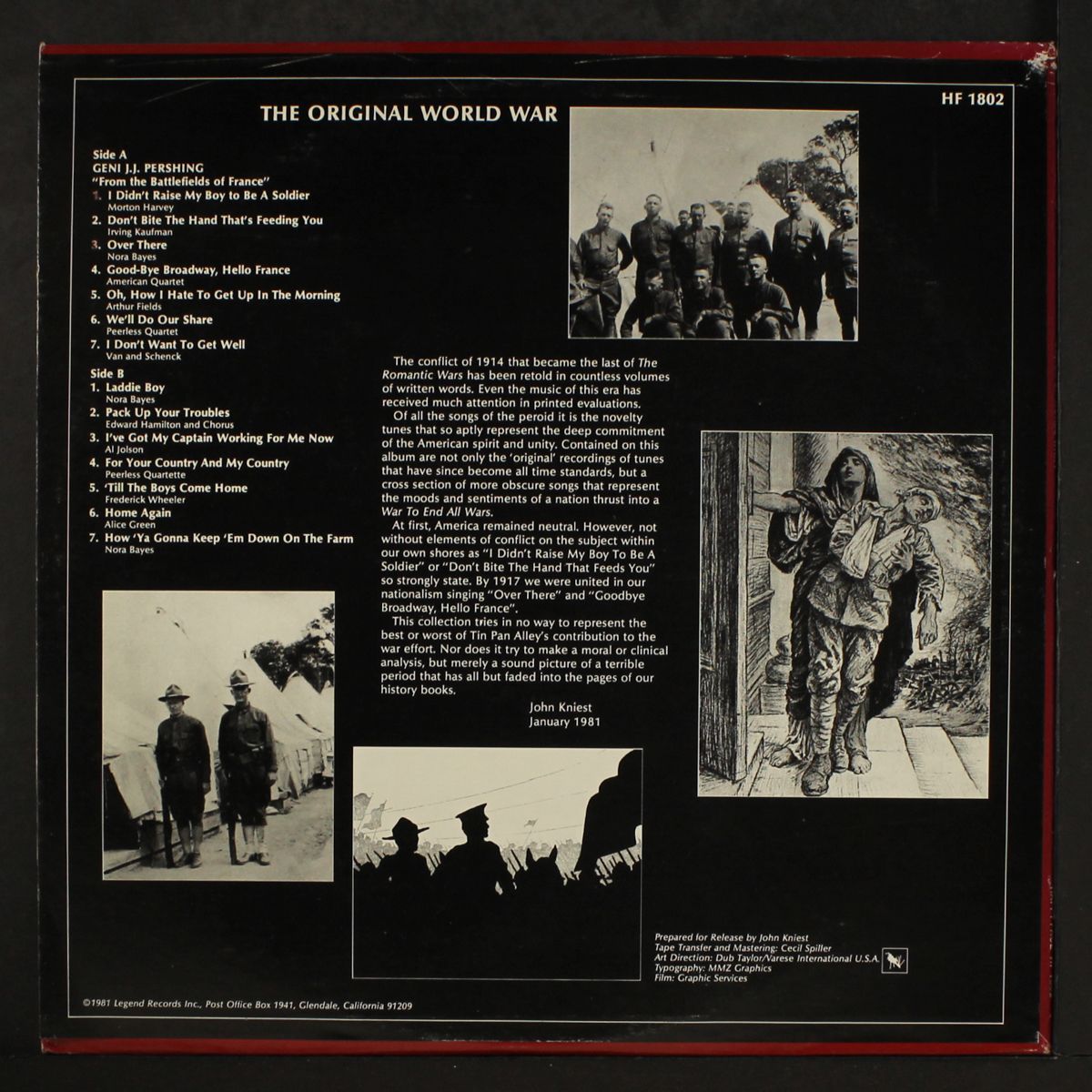 the original world war by VARIOUS
