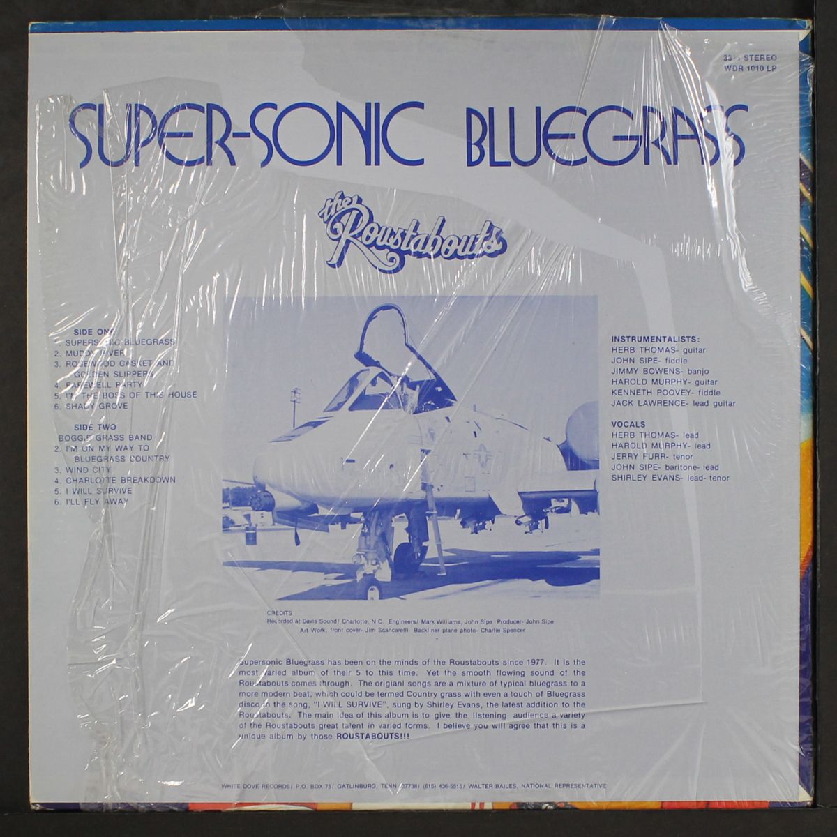 super-sonic bluegrass by ROUSTABOUTS