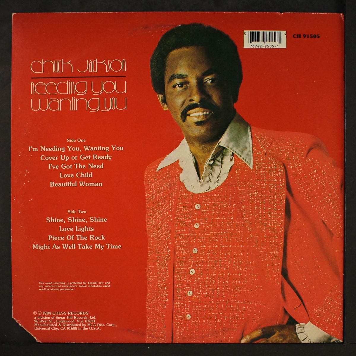 needing you wanting you by CHUCK JACKSON