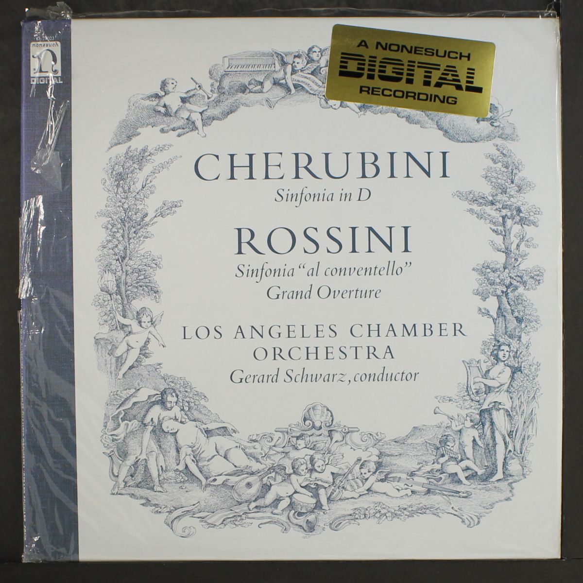 cherubini: sinfonia in d / rossini: sinfonia "al conventello" by GERARD SCHWARZ