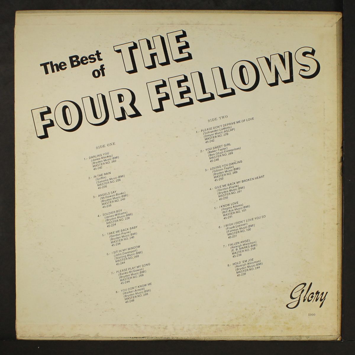 four fellows by FOUR FELLOWS