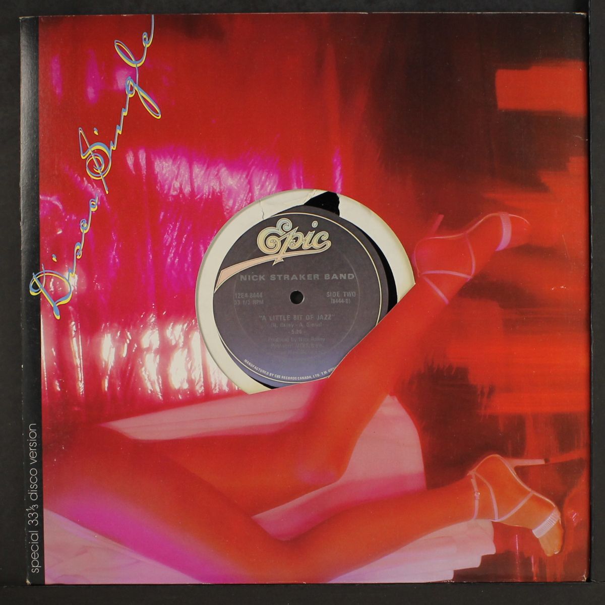 a little bit of jazz / leaving on a midnight train by NICK STRAKER BAND