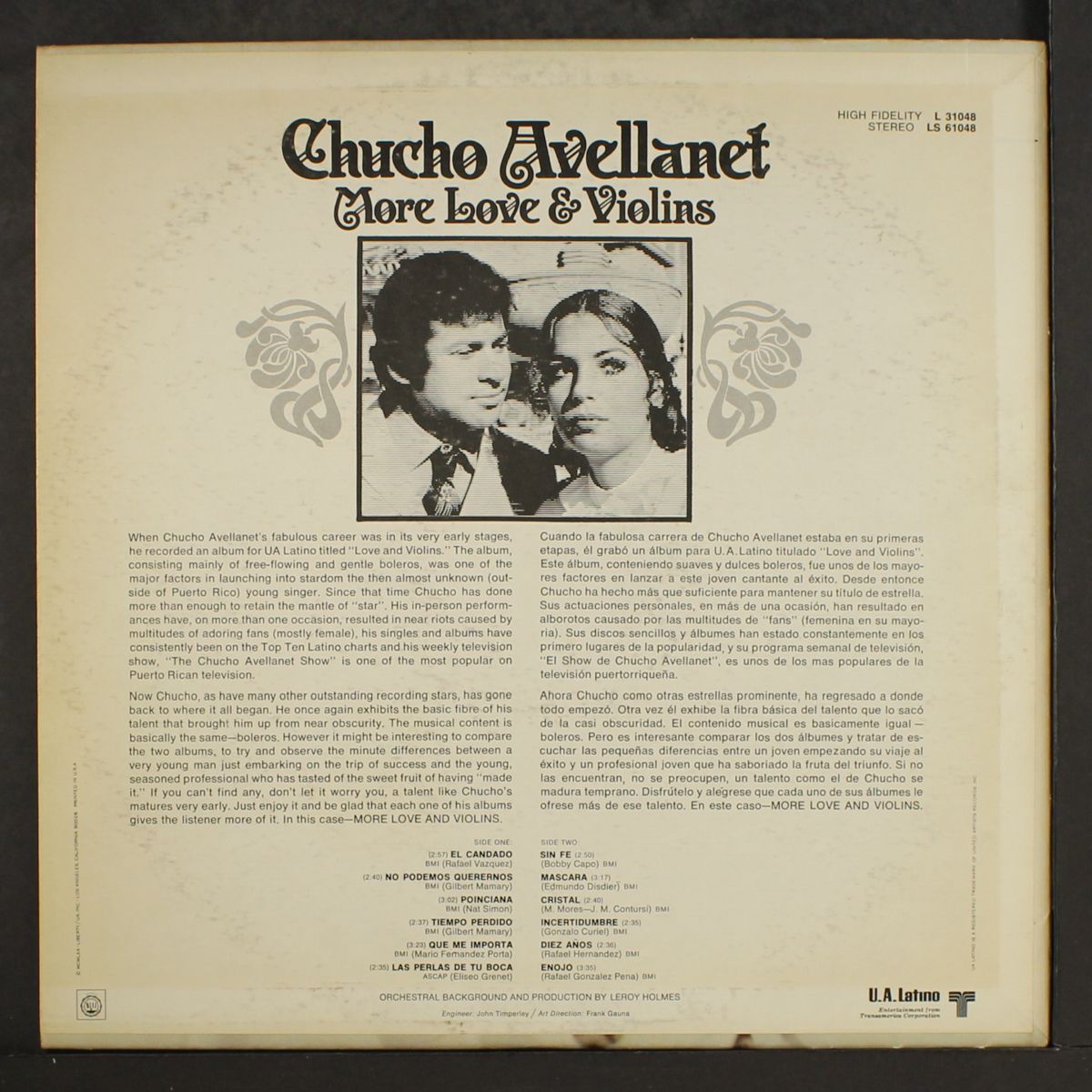 more love and violins by CHUCHO AVELLANET