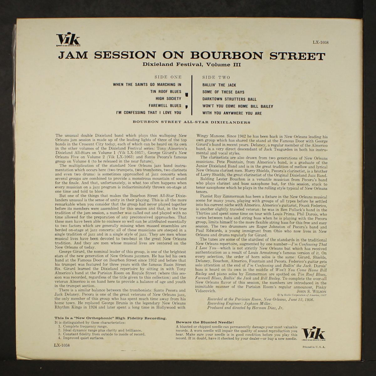 jam session on bourbon street by VARIOUS