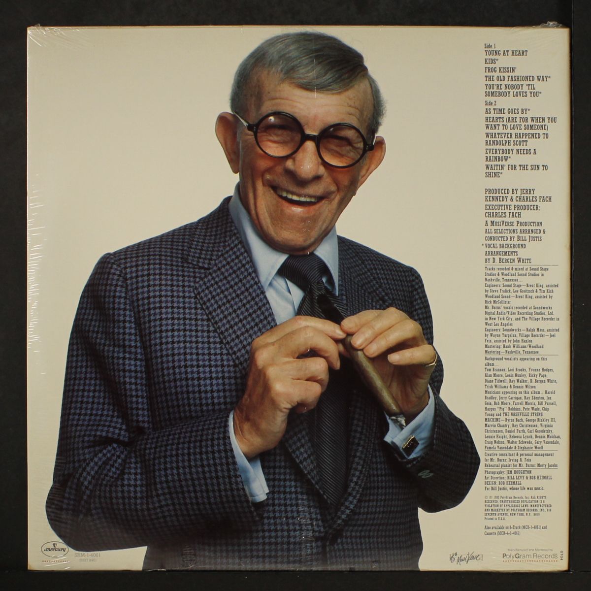 young at heart by GEORGE BURNS