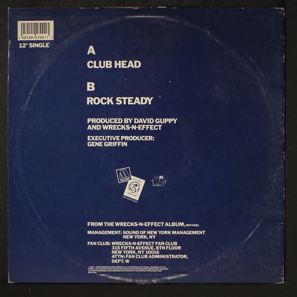 club head / rock steady by WRECKS-N-EFFECT