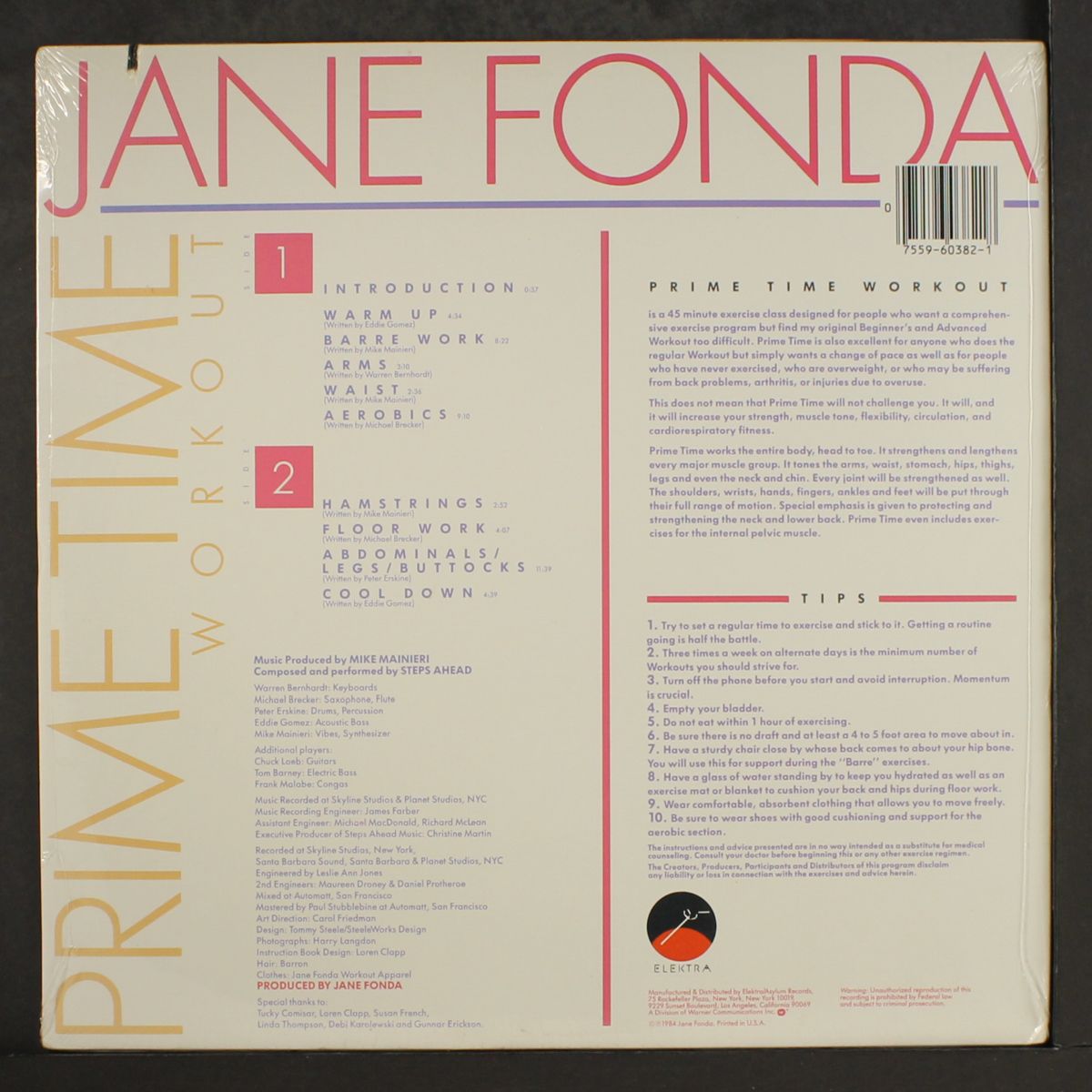 prime time workout by JANE FONDA