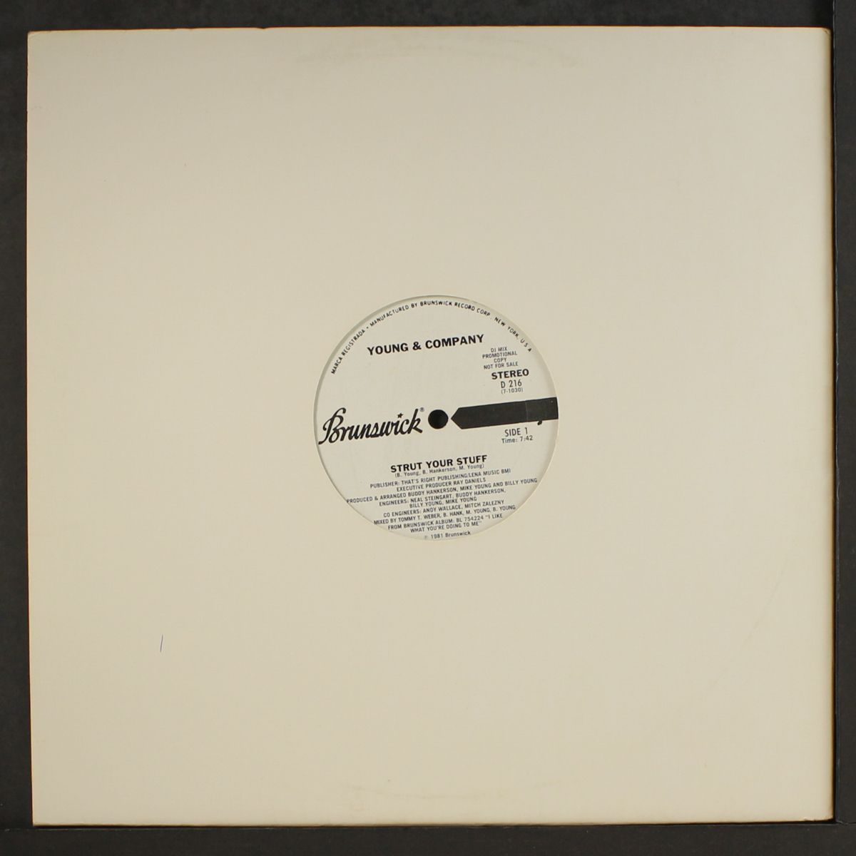 strut your stuff / same by YOUNG & COMPANY