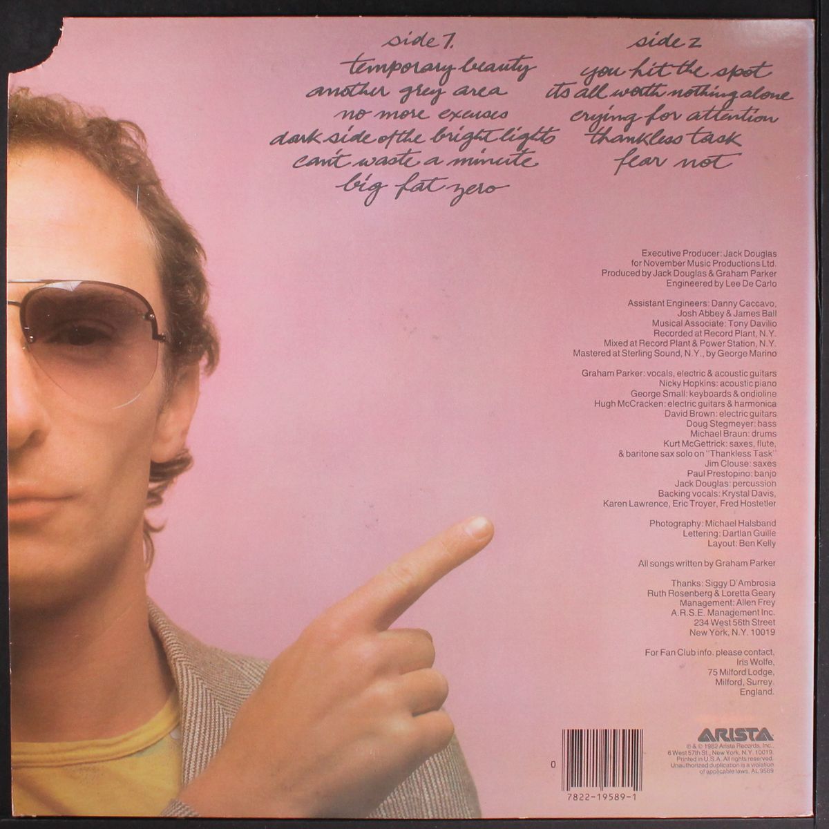 another grey area by GRAHAM PARKER