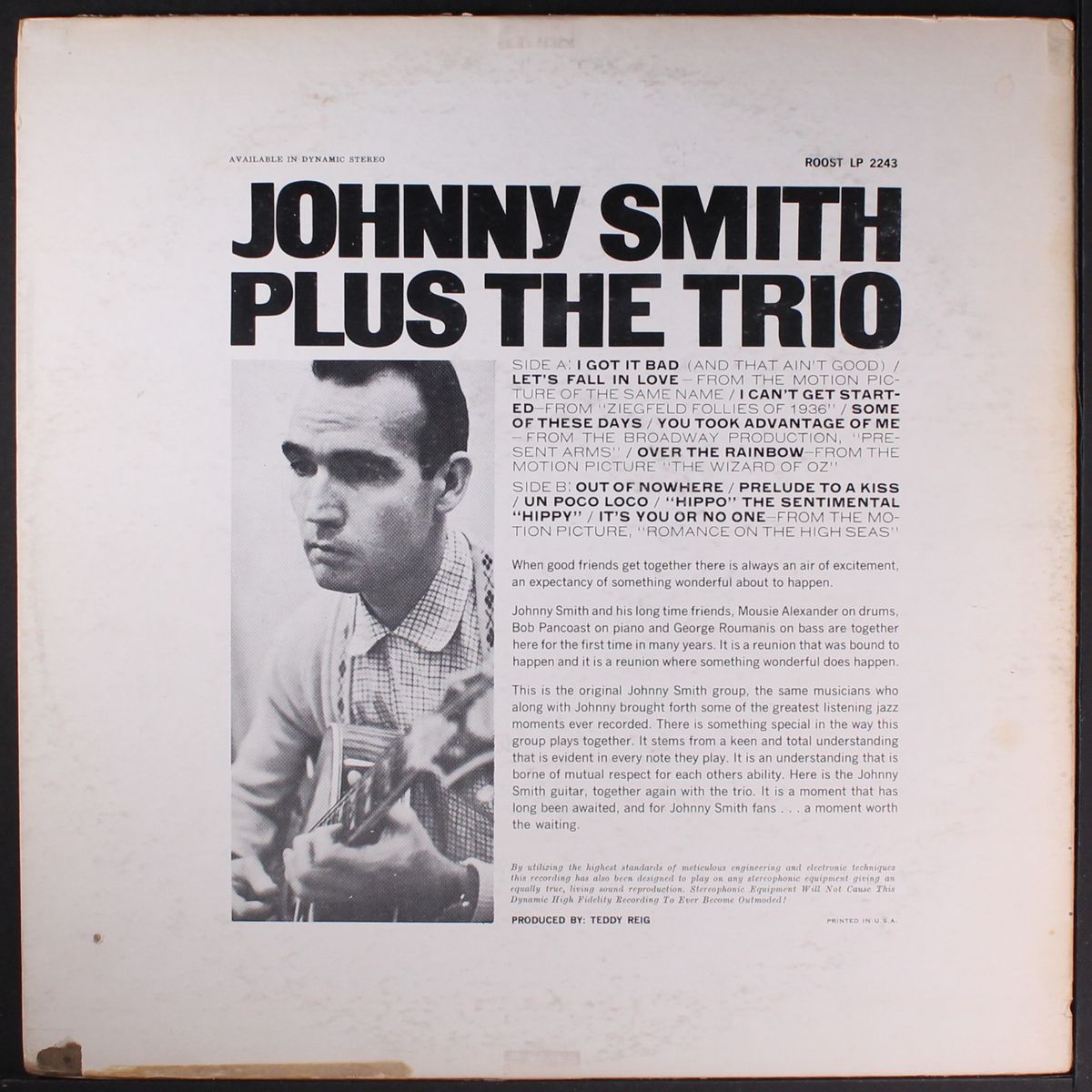 plus the trio by JOHNNY SMITH