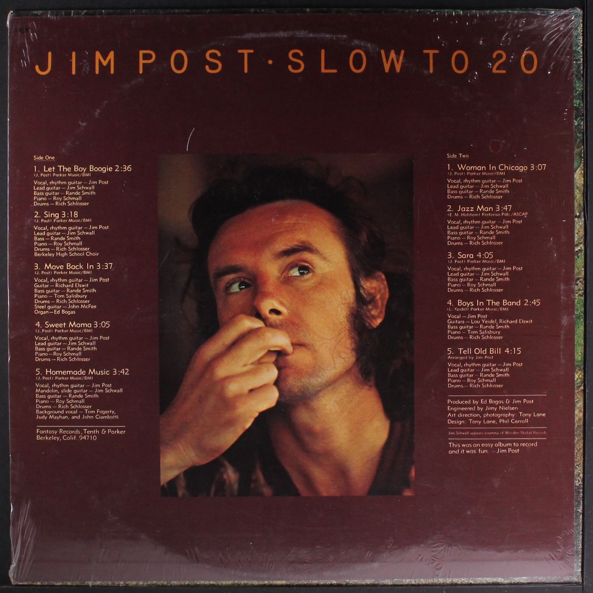 slow to 20 by JIM POST