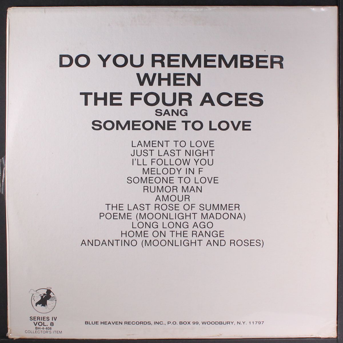 someone to love - vol 8 by FOUR ACES