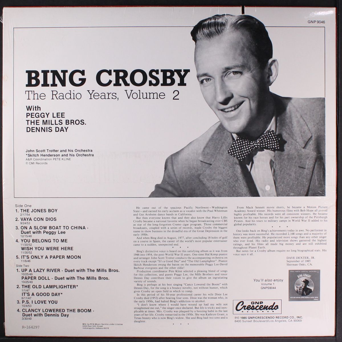 the radio years, vol 2 by BING CROSBY