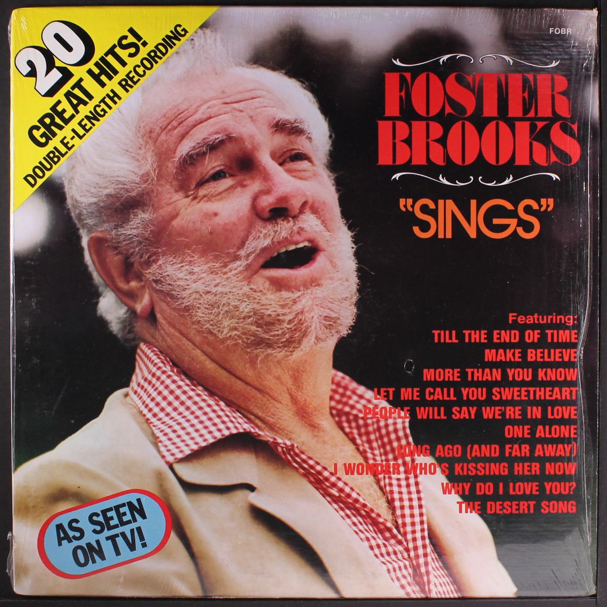sings by FOSTER BROOKS