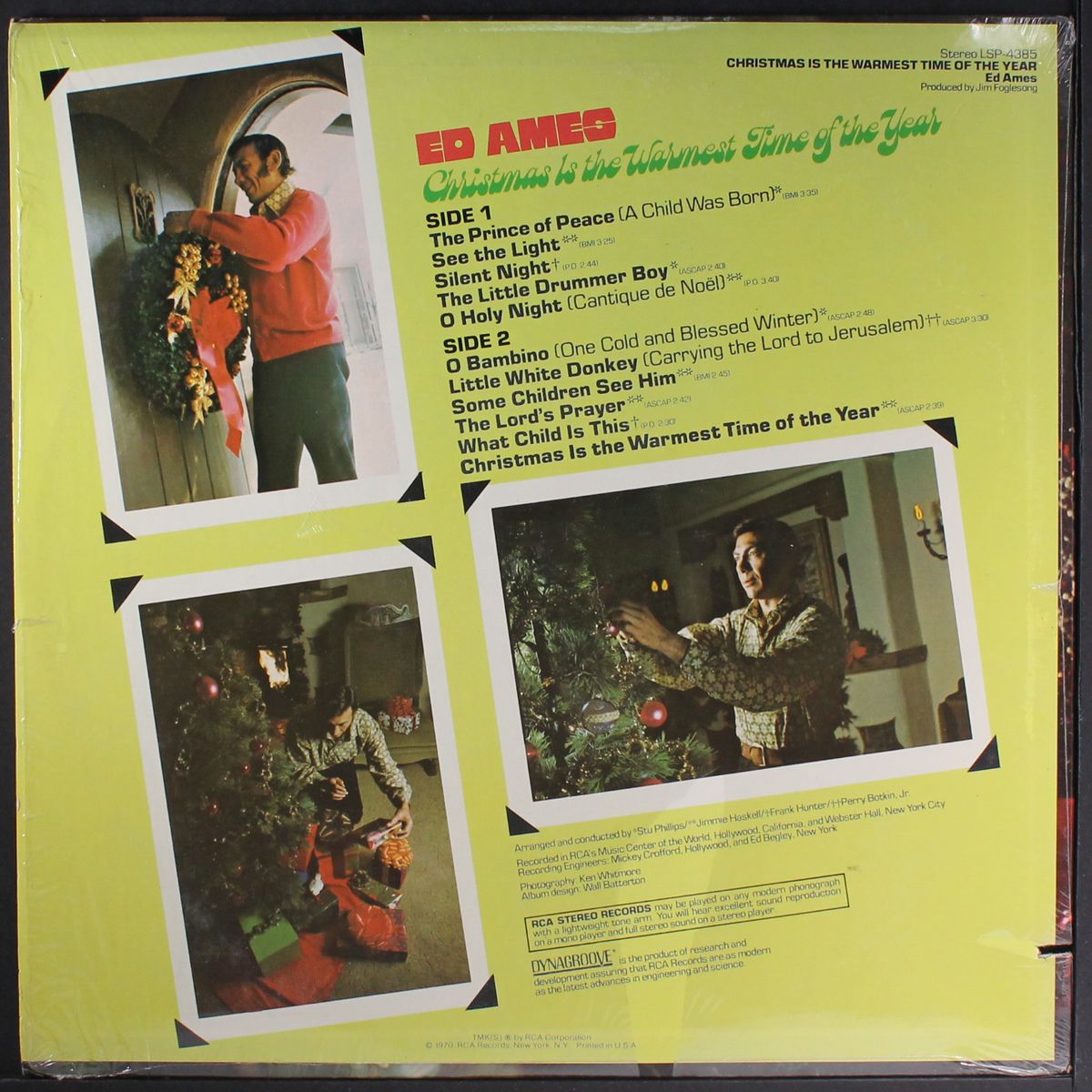 christmas is the warmest time of the year by ED AMES
