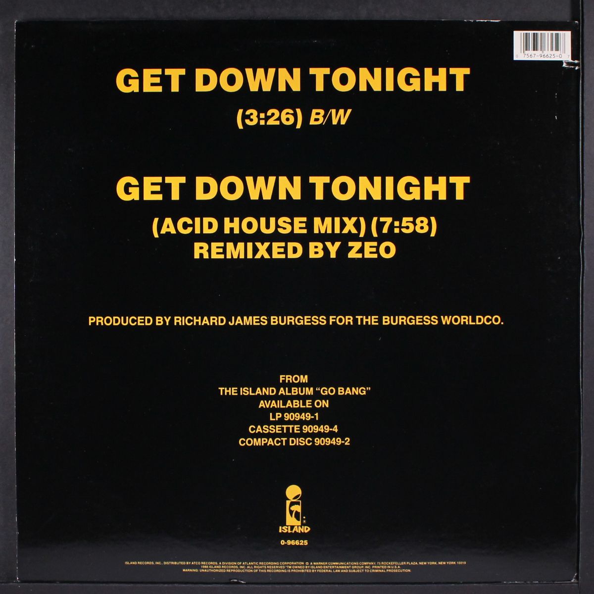get down tonight by SHRIEKBACK