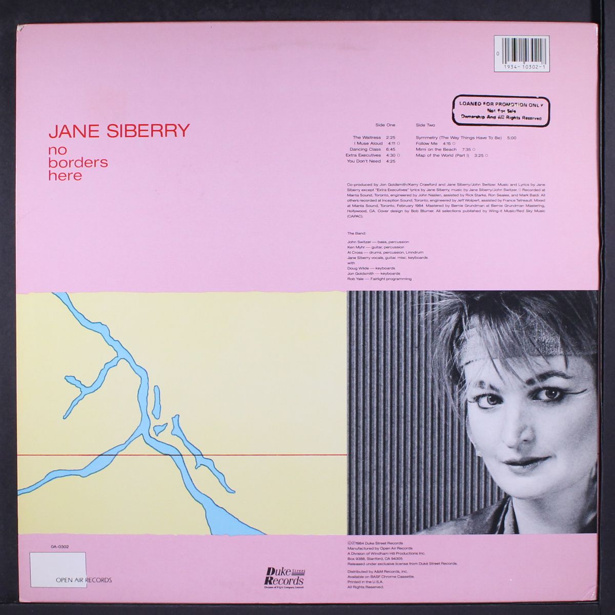no borders here by JANE SIBERRY