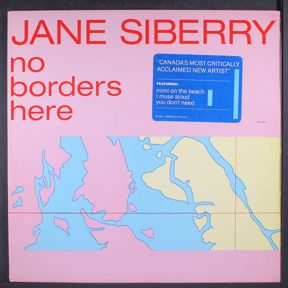 no borders here by JANE SIBERRY