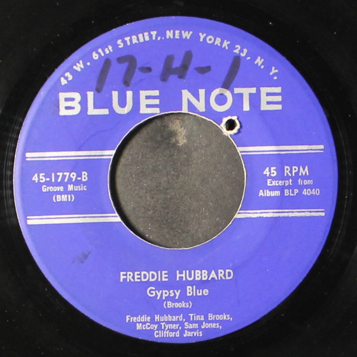 one mint julep / gypsy blue by FREDDIE HUBBARD
