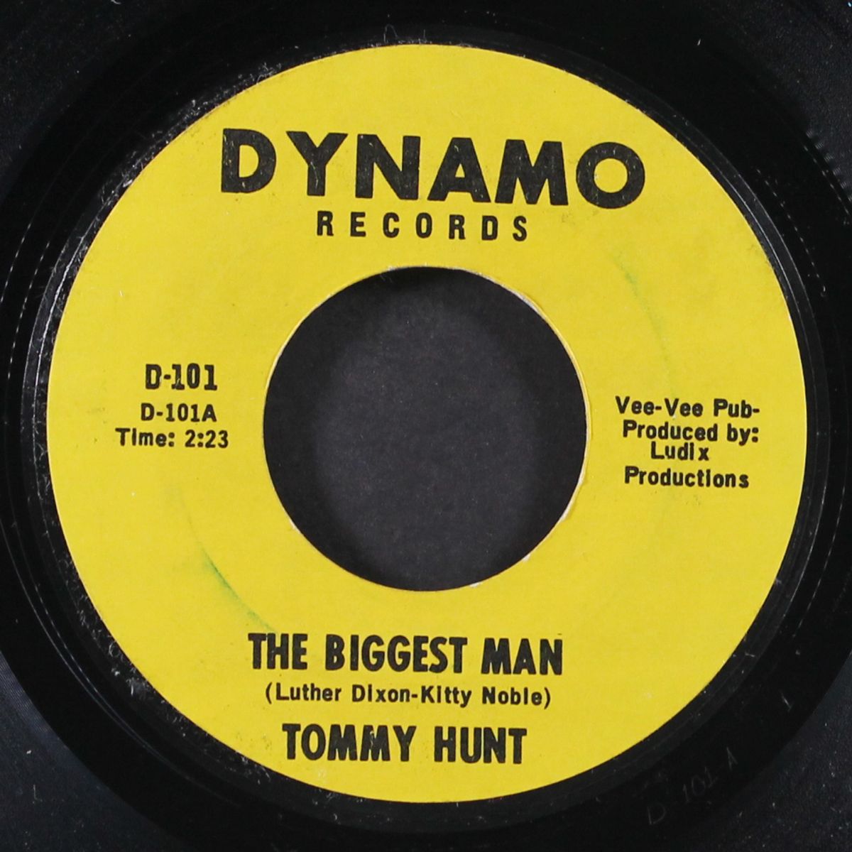 the biggest man / never love a robin by TOMMY HUNT