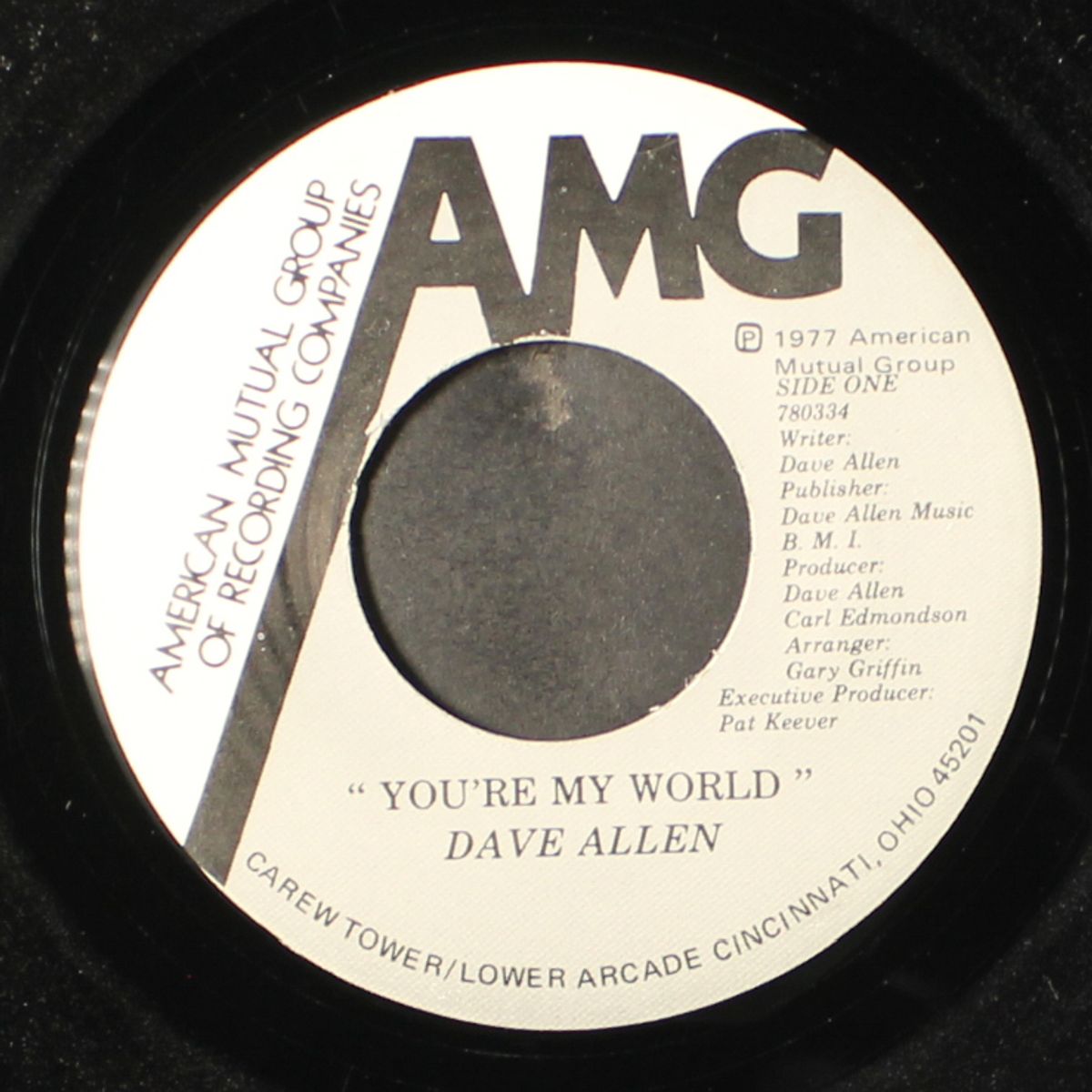 if you change your mind / you're my world by DAVE ALLEN