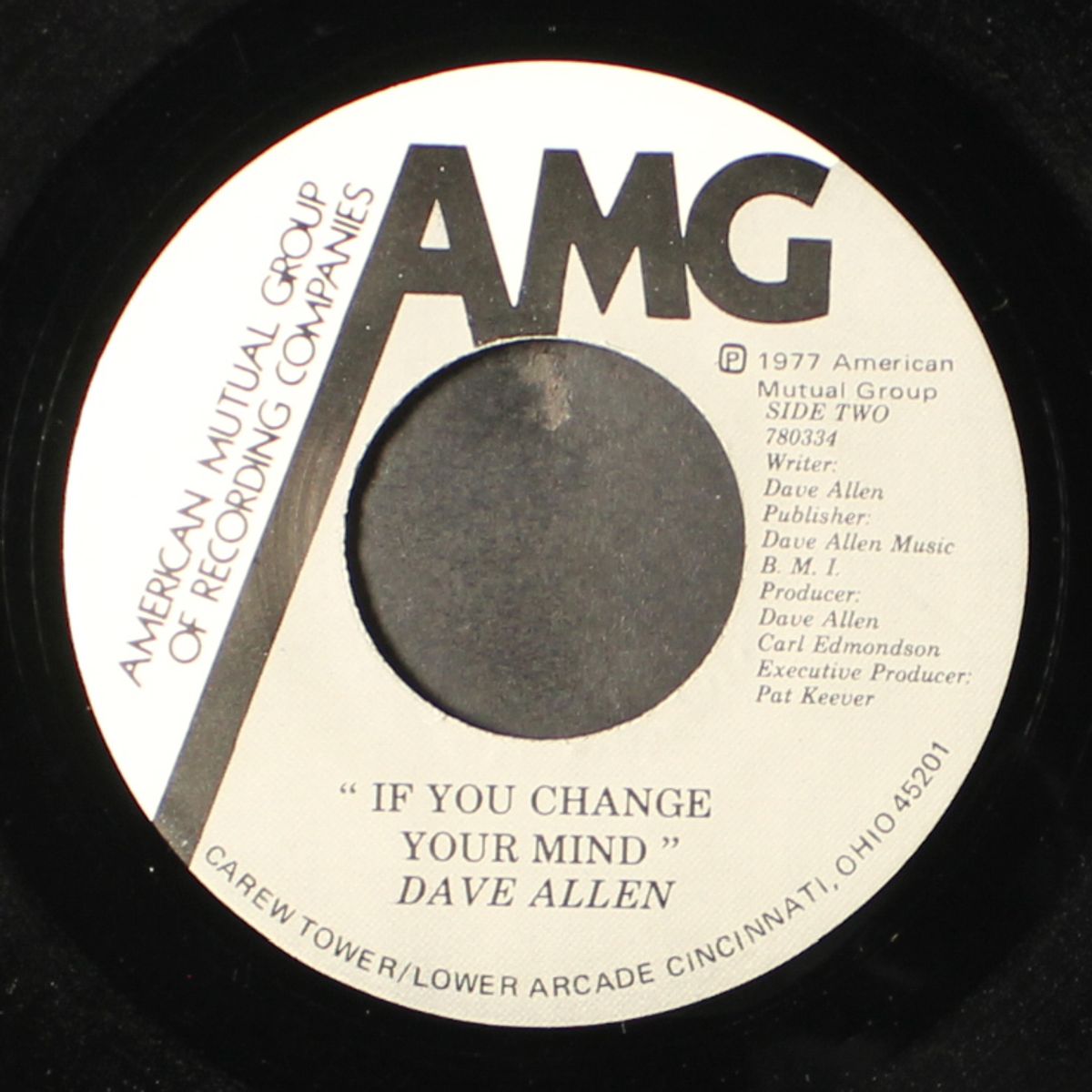 if you change your mind / you're my world by DAVE ALLEN