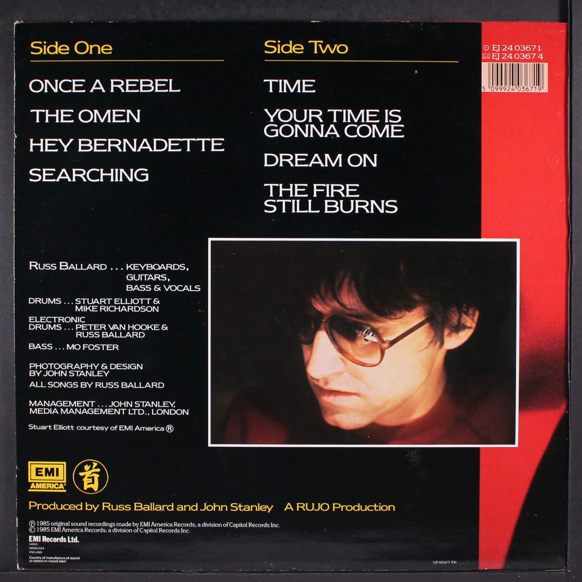 the fire still burns by RUSS BALLARD