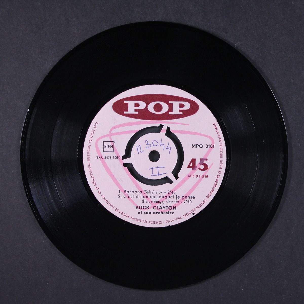 tous les garcons et les filles by BUCK CLAYTON