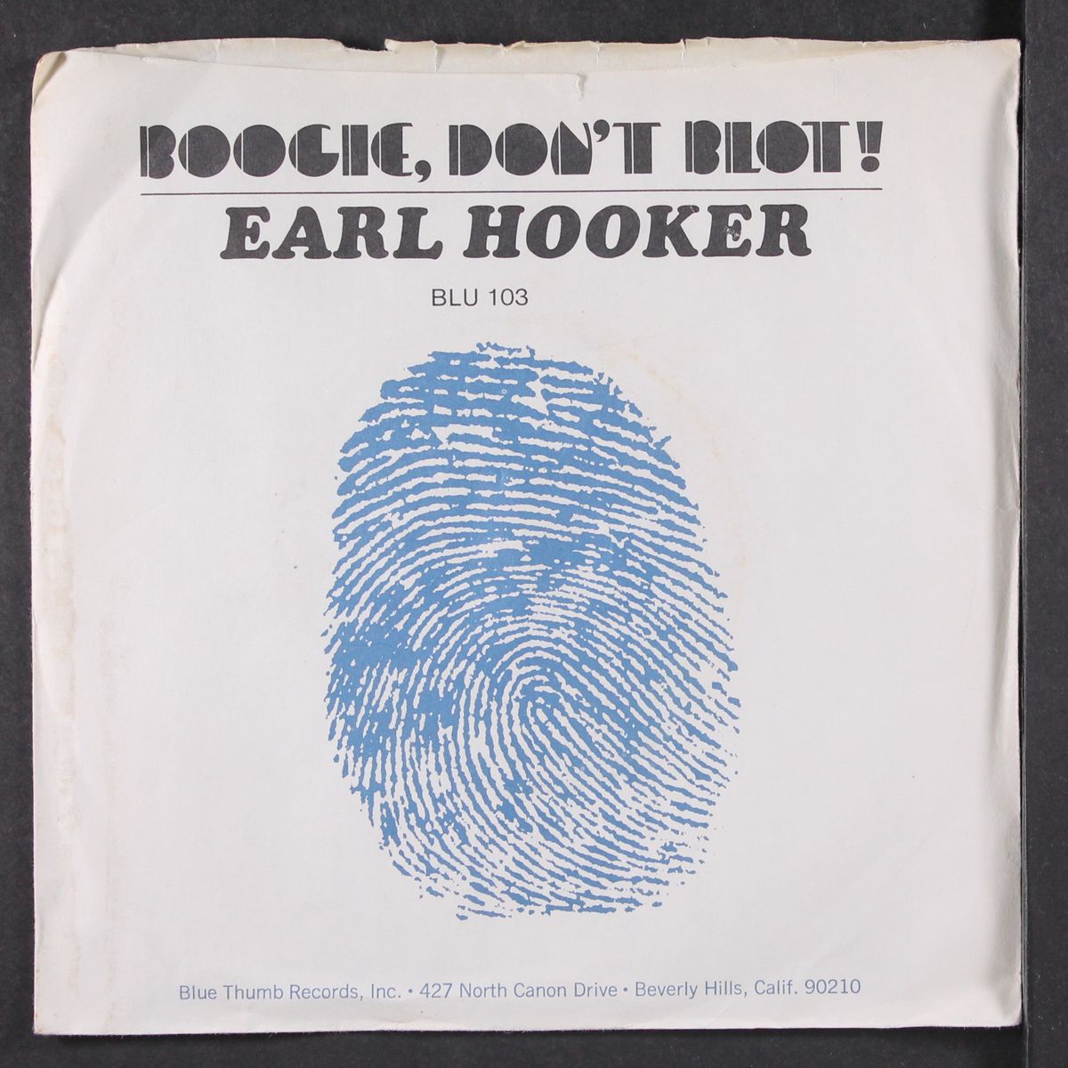 boogie don't blot by EARL HOOKER