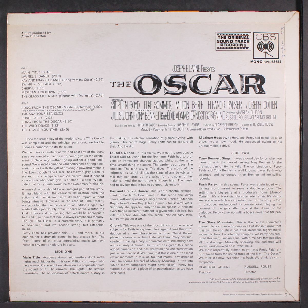 the oscar by SOUNDTRACK