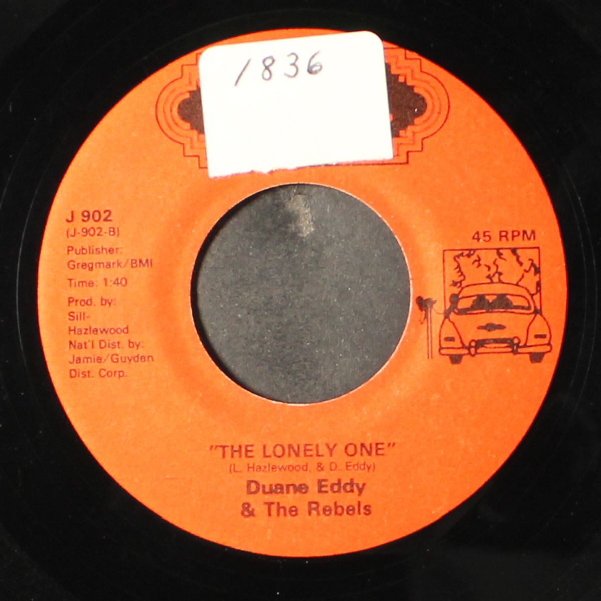 because they're young / the lonely one by DUANE EDDY & REBELS