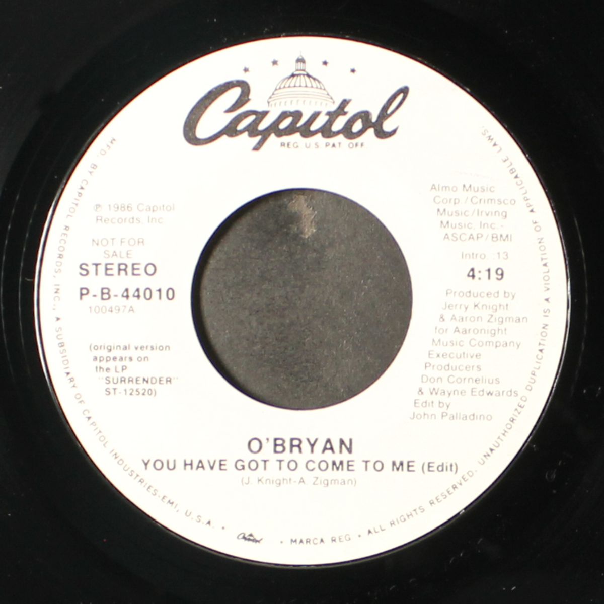 you have got to come to me / same by O'BRYAN
