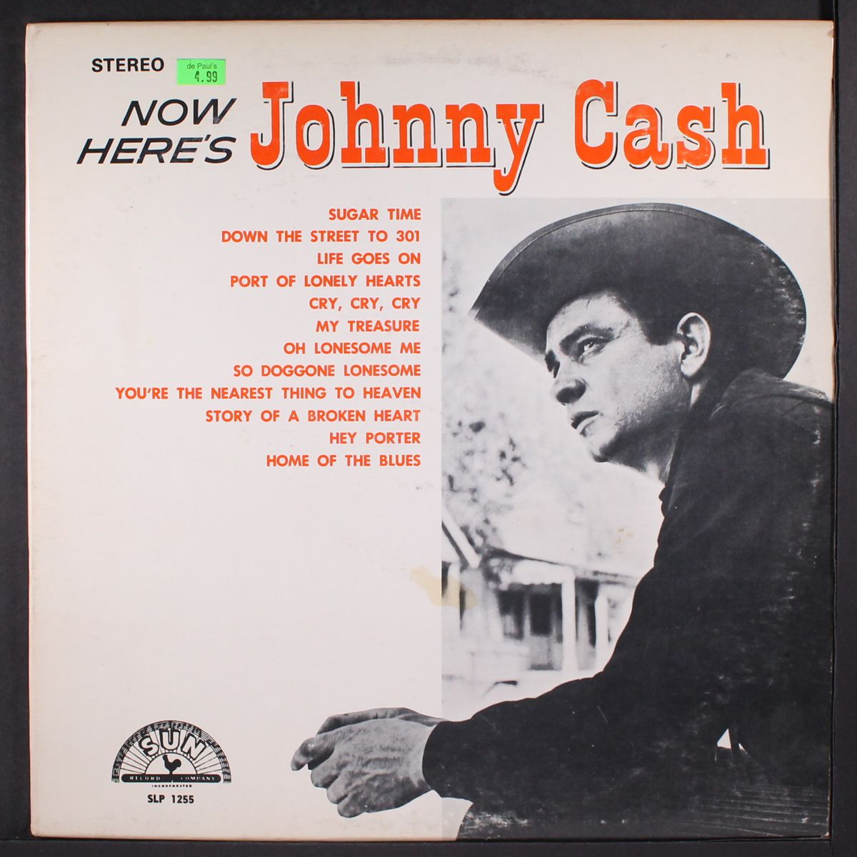 now here's johnny cash by JOHNNY CASH
