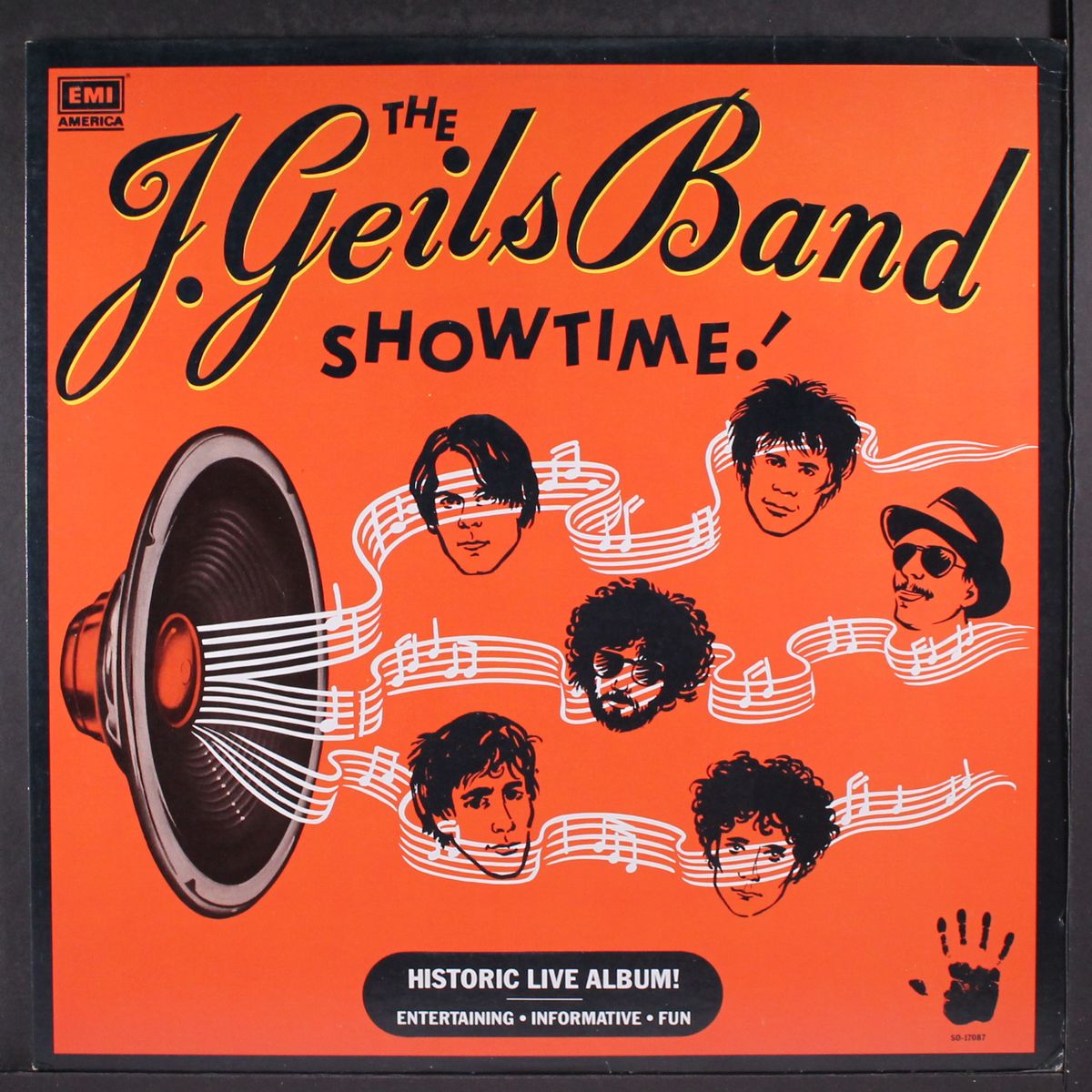 showtime by J. GEILS BAND
