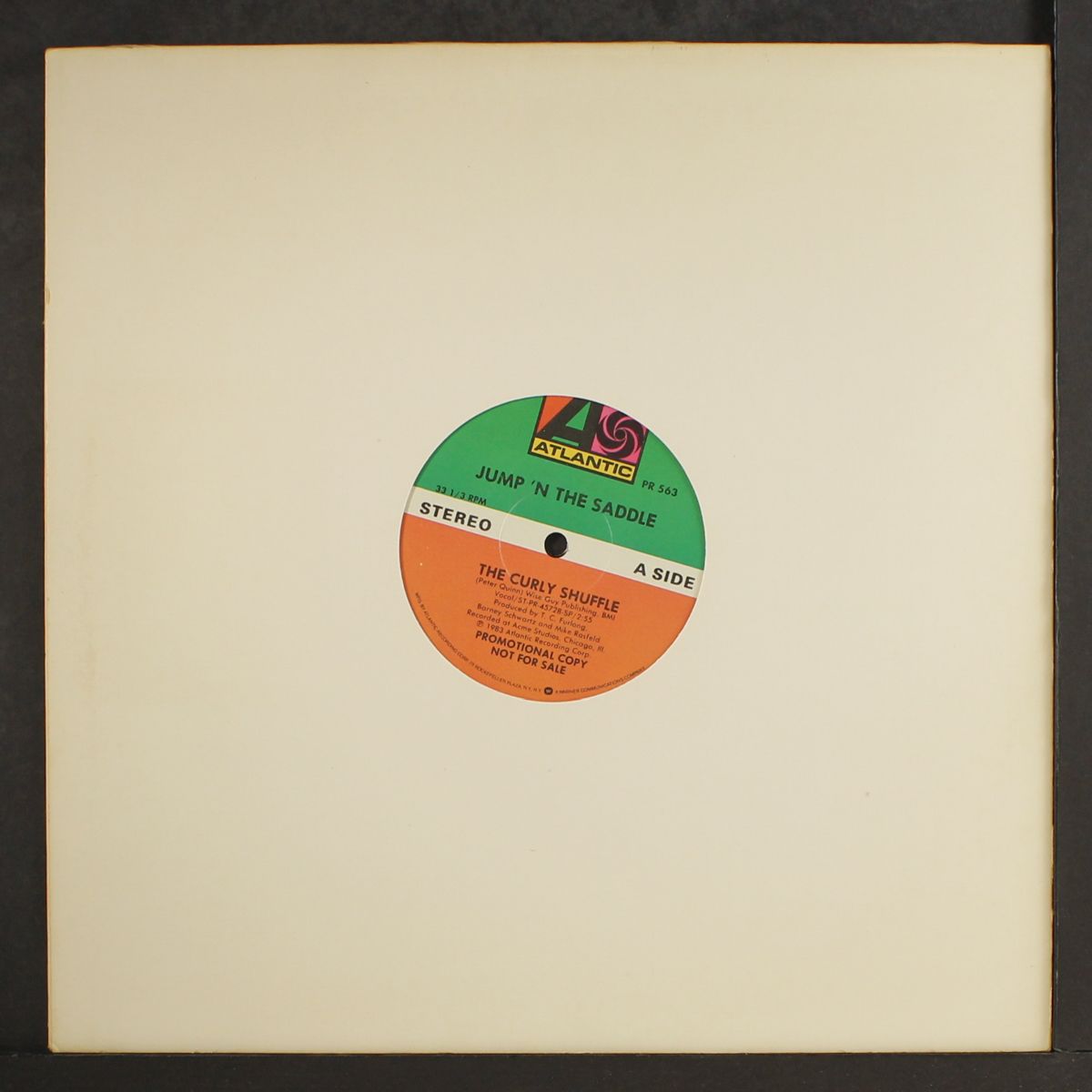 the curly shuffle / same by JUMP 'N THE SADDLE BAND