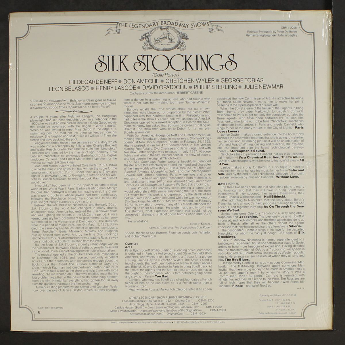 silk stockings by ORIGINAL CAST